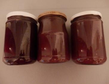 Rote Ringlottenmarmelade Rote Ringlottenmarmelade