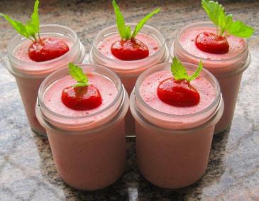 Erdbeermousse Erdbeermousse