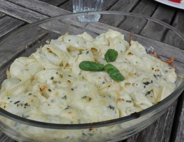 Überbackene Tortellini Überbackene Tortellini
