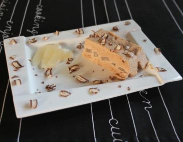 Birnen-Nougat-Schnitte Birnen-Nougat-Schnitte