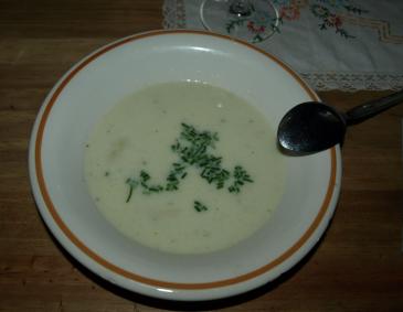 Spargelcremesuppe Spargelcremesuppe