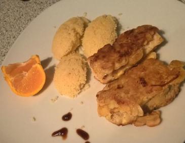 Überbackene Hendlbrust Überbackene Hendlbrust