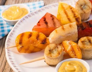Gegrillte Früchte Gegrillte Früchte
