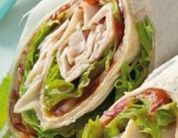 Wrap mit Hühnerbrust Wrap mit Hühnerbrust