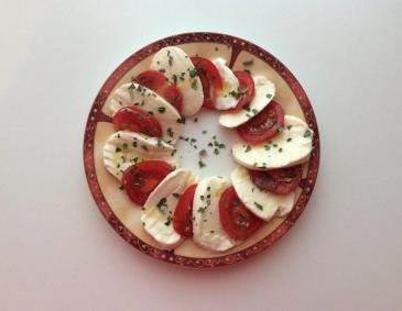 Tomaten mit Mozzarella Tomaten mit Mozzarella