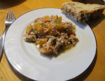Thunfischsalat mit Orange Thunfischsalat mit Orange