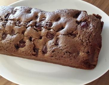 Schoko-Mandel-Kuchen mit Kirschen Schoko-Mandel-Kuchen mit Kirschen