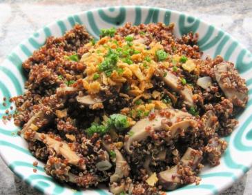 Quinoa-Pilzpfanne Quinoa-Pilzpfanne