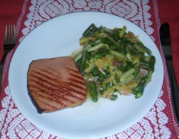 Warmer Fisolensalat Warmer Fisolensalat