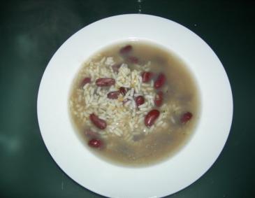 Rote Kidneybohnensuppe Rote Kidneybohnensuppe