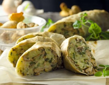 Eierschwammerlstrudel Eierschwammerlstrudel