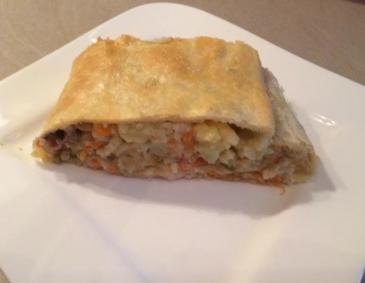 Gemüsestrudel Gemüsestrudel