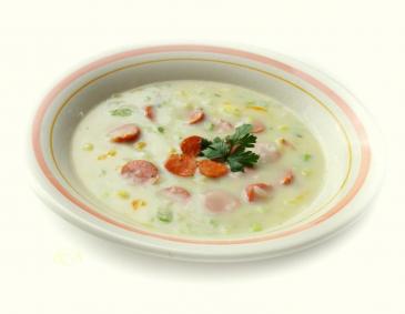Kartoffelsuppe mit Würstchen Kartoffelsuppe mit Würstchen