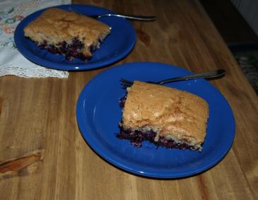Schneller Heidelbeerkuchen Schneller Heidelbeerkuchen