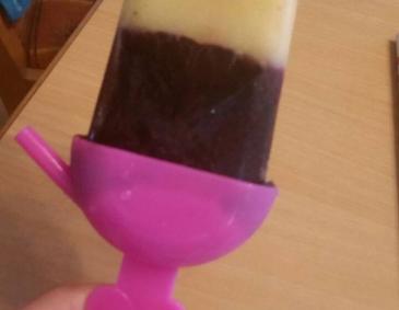 Bananen-Heidelbeer-Eis Bananen-Heidelbeer-Eis