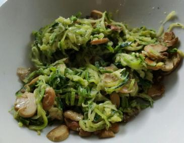 Zucchini-Spaghetti Zucchini-Spaghetti