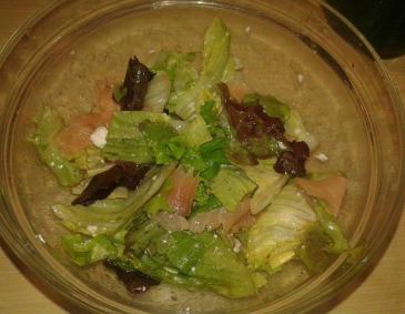 Sommersalat mit Lachs Sommersalat mit Lachs