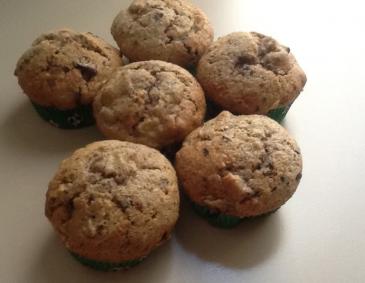 Dinkelvollkorn-Schokobananen Muffins Dinkelvollkorn-Schokobananen Muffins