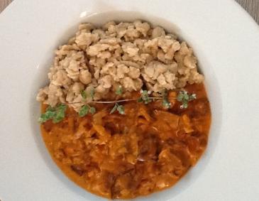 Schwammerlgulasch Schwammerlgulasch