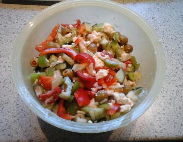 Griechischer Sommersalat Griechischer Sommersalat