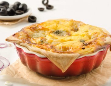 Gorgonzola-Tarte mit Salbei Gorgonzola-Tarte mit Salbei