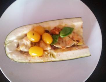 Gefüllte Zucchini Gefüllte Zucchini