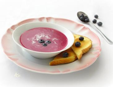 Schwarzbeersuppe Schwarzbeersuppe