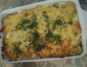 Russischer Kartoffelaufauflauf Russischer Kartoffelaufauflauf