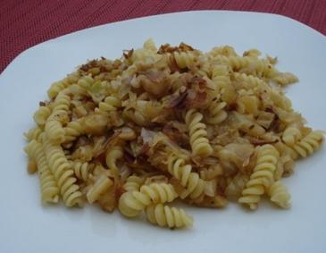 Spirelli mit Kraut Spirelli mit Kraut