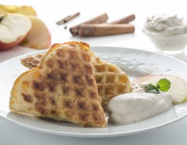 Apfelwaffeln Apfelwaffeln