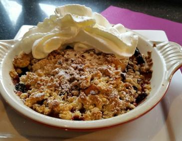 Pflaumen-Crumble Pflaumen-Crumble