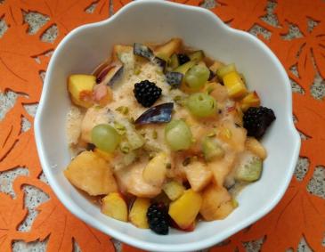 Herbstlicher Fruchtsalat Herbstlicher Fruchtsalat