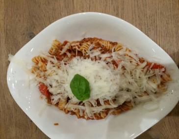 Fussili mit Fleischsauce Fussili mit Fleischsauce