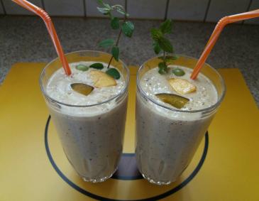 Nektarinen-Zwetschken-Trauben-Shake Nektarinen-Zwetschken-Trauben-Shake
