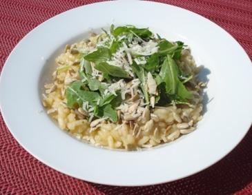 Risotto mit Rucola Risotto mit Rucola