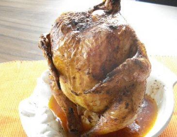 Grillhuhn aus dem Backrohr Grillhuhn aus dem Backrohr