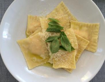 Ravioli mit Lachs Ravioli mit Lachs