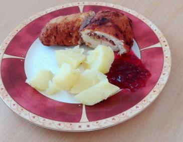 Gefüllte Putenschnitzel Gefüllte Putenschnitzel