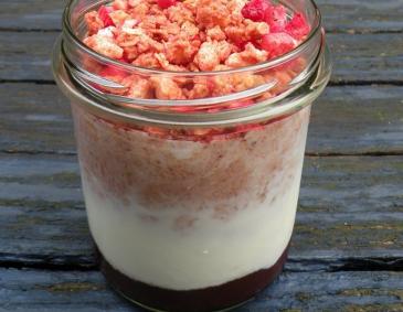 Erdbeer Knusperfrühstück Erdbeer Knusperfrühstück