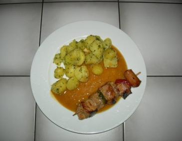 Filetspieße vom Schwein Filetspieße vom Schwein