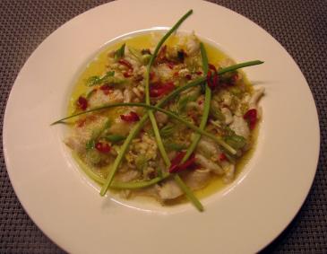 Ceviche von der Seezunge Ceviche von der Seezunge