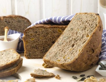 Fitnessbrot aus der Heißluftfritteuse