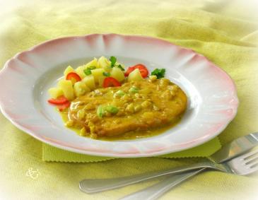 Curry-Schnitzel Curry-Schnitzel