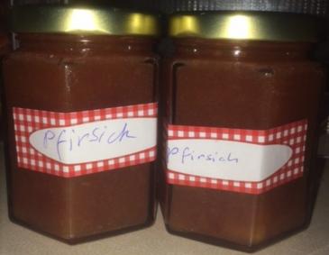 Pfirsichmarmelade Pfirsichmarmelade