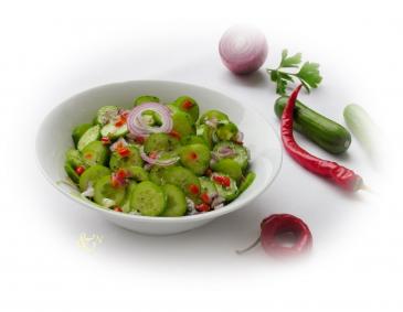 Thailändischer Chili-Gurken-Salat Thailändischer Chili-Gurken-Salat