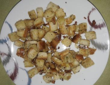 Knoblauchcroutons Knoblauchcroutons