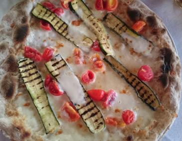 Melanzani-Zucchini-Pizza Melanzani-Zucchini-Pizza