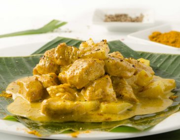 Hühnercurry mit Ananas Hühnercurry mit Ananas