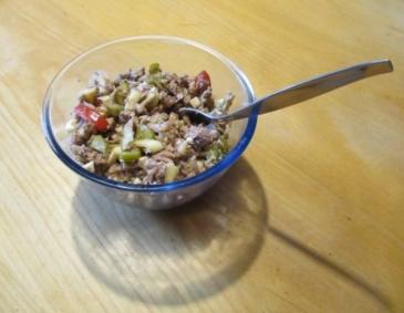 Thunfischsalat mit Paprika Thunfischsalat mit Paprika