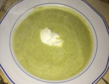 Brokkolicremesuppe Brokkolicremesuppe
